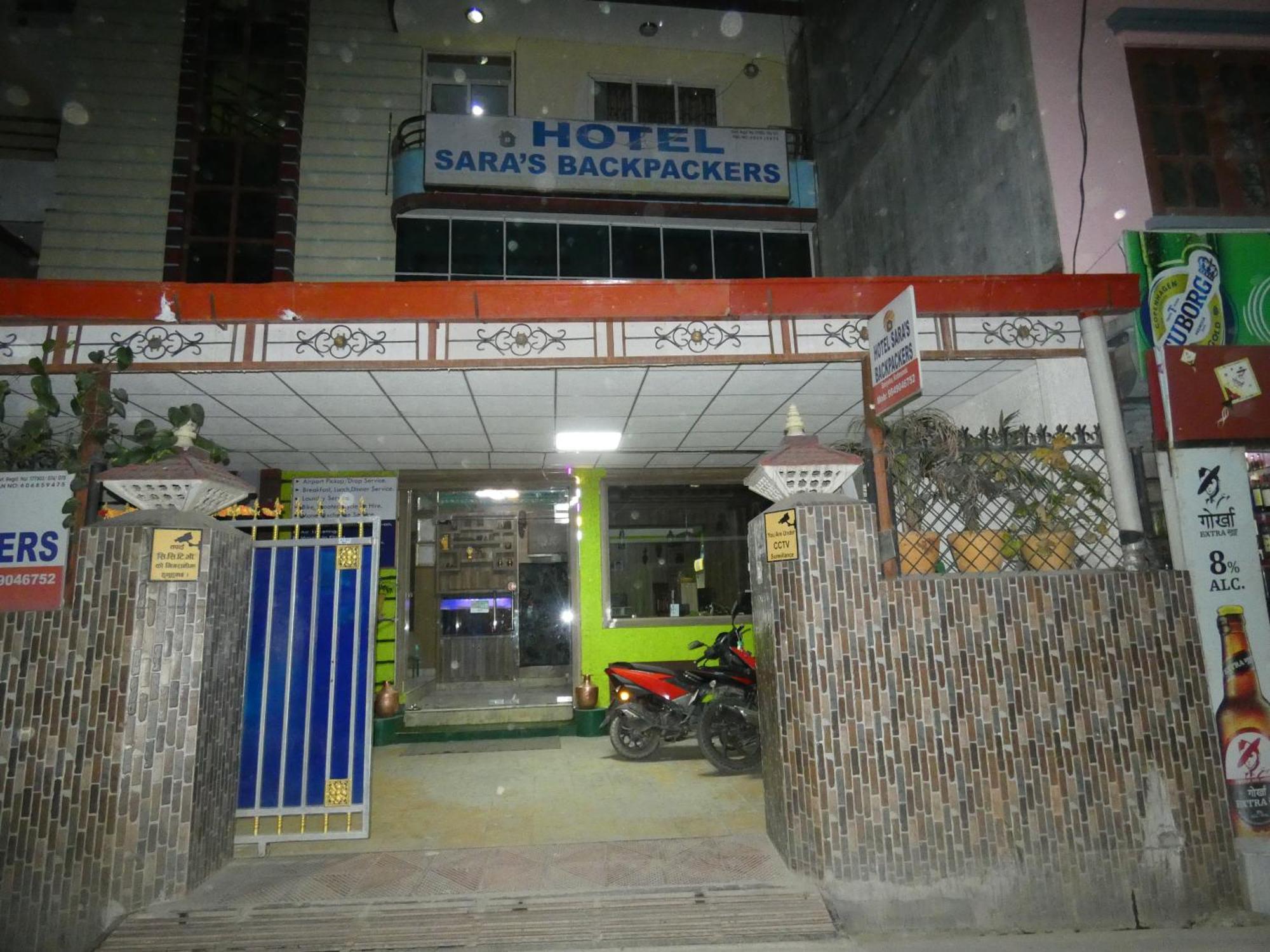 Sara'S Backpackers Hotel Kathmandu Exterior photo
